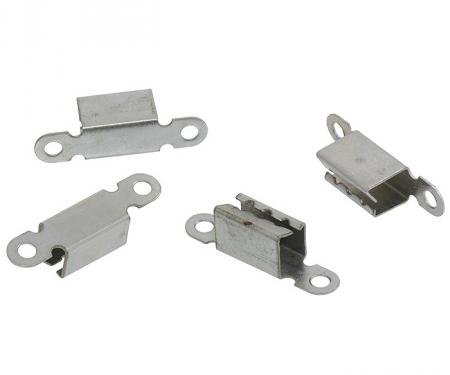 Corvette Bolt-On Wheel Clips, 4 Piece Set, 1967