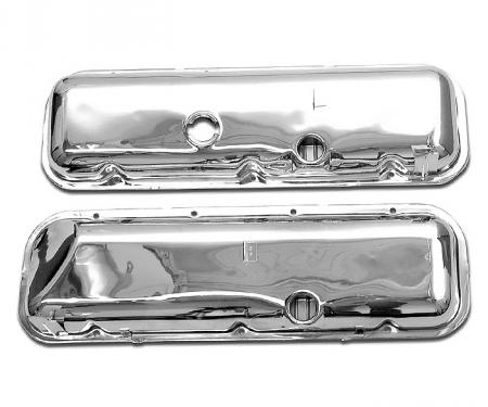 Corvette Valve Covers, Big Block Chrome Replacement, 1965-1974