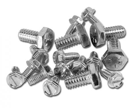 Corvette Bolt-On Wheel Screws, 17Pc Set, 1967