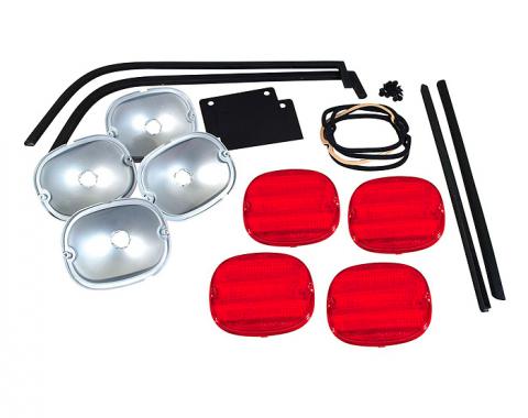 Corvette Rear Bumper Light Kit, ZR1 Style, 1984-1990
