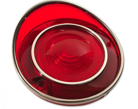 Corvette Taillight Lens Trim Parts, (Late 71), 1971-1973