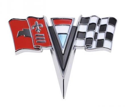 Corvette Emblem, Nose, 1963-1964