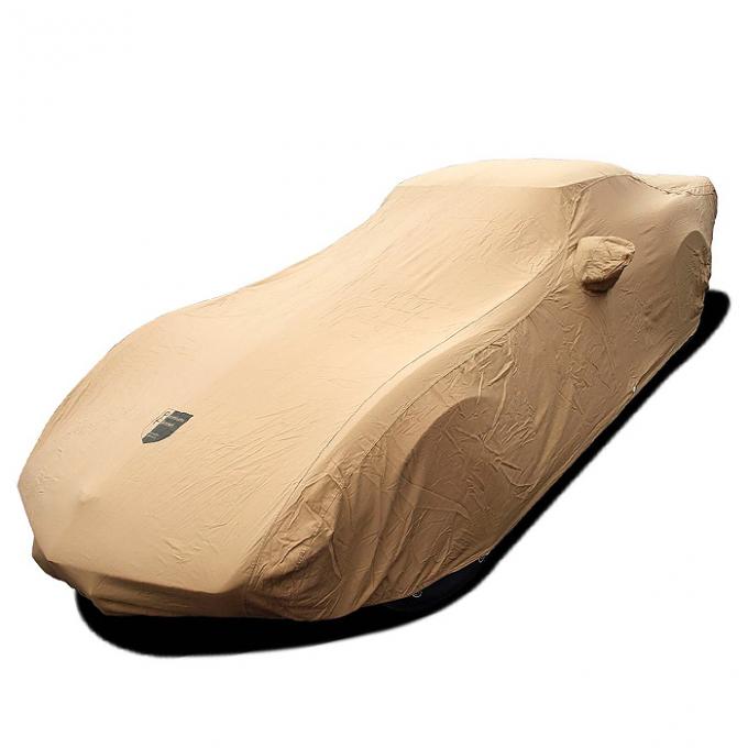 Corvette Car Cover, Premium Flannel, Tan, 1968-1982