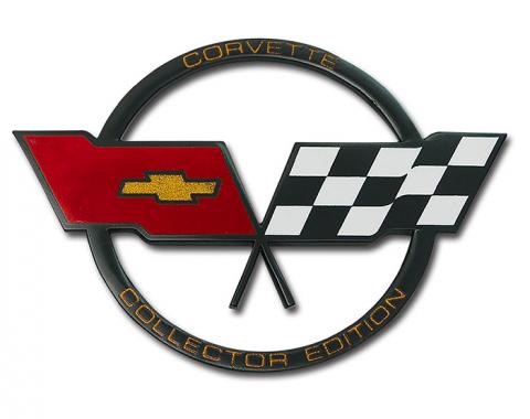 Corvette Emblem, Gas Lid Collector, 1982