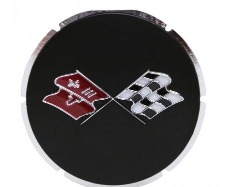 Corvette Emblem, Gas Lid Primered, 1967