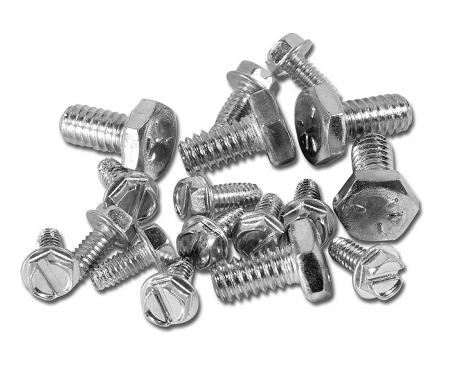 Corvette Bolt-On Wheel Screws, 17Pc Set, 1967