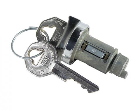 Corvette Ignition Lock, With Original Key, 1953-1964