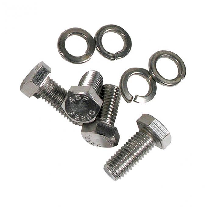 Corvette Seat Belt Bolt Kit, Lap Belts Only, 1972-1975