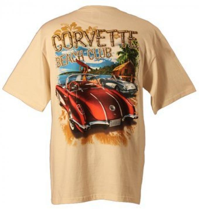 Corvette T-Shirt, C1 Corvette Beach Club