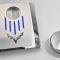 American Car Craft 2014-2019 C7 Corvette Master Cylinder Cover Automatic Polished Stainless with Brushed Ribbed Top Plate Corvette Flag Style, Choose Color 053123