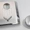 American Car Craft 2014-2019 C7 Corvette Master Cylinder Cover Automatic Polished Stainless with Brushed Ribbed Top Plate Corvette Flag Style, Choose Color 053123