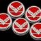 American Car Craft 2016-2019 C7 Grand Sport Corvette - Fluid Cap Cover Set with Crossed Flags & Grand Sport, Choose Color/Transmission 053098