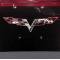 American Car Craft 2005-2013 C6 Corvette - Hood Badge C6 Crossed Flags for Factory Hood Pad, Stainless Steel 043113