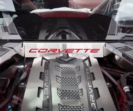 American Car Craft 2020-2024 C8 Corvette Lower Rear Window Accent 'CORVETTE' Style, Choose Color 883046