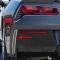American Car Craft 2014-2019 C7 Corvette Stingray - Matrix Series Alumi-Steel Rear Valance Vent Grilles 2Pc, Aluminum/Stainless Steel 052004