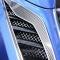 American Car Craft 2014-2019 C7 Corvette Stingray - Rear Quarter Vent Grilles Laser Mesh 2Pc, Stainless Steel 052061