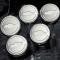 American Car Craft 1997-2013 C5/C6 Corvette - Chevrolet 'Bowtie' Fluid Cap Covers 5Pc Auto Transmission, Choose Inlay Color 043096