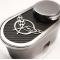 American Car Craft 1997-2004 C5 Corvette - Master Cylinder 'Crossed Flags' Cover with Cap, Choose Inlay Color 033088