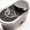 American Car Craft 1997-2004 C5 Corvette - Master Cylinder 'Crossed Flags' Cover with Cap, Choose Inlay Color 033088