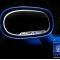 American Car Craft 1997-2004 C5/Z06 Corvette - Side View Mirror Trim with  Corvette Script 2Pc, Brushed Finish 032013