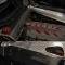 American Car Craft HTC C8 Corvette Header Guard and Crossmember Covers Perforated, Stainless Steel 883209