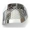 American Car Craft 2009-2012 Corvette ZR1 only - Power Steering Cover Perforated, Polished Stainless Steel 043069