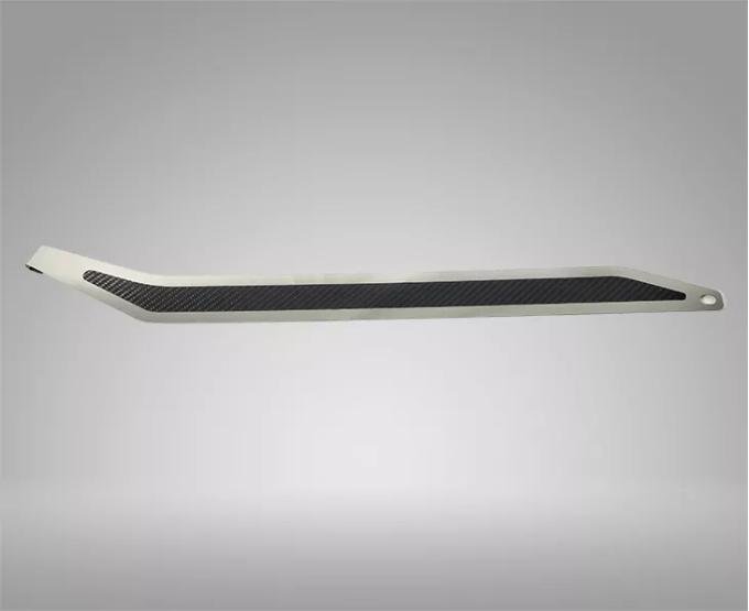 American Car Craft Corvette C7 Door Prop Stainless with  Real Carbon Fiber insert - Driver Side Only 051033