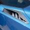 American Car Craft 2014-2019 C7 Corvette Stingray - Rear Quarter Vent 10Pc Set, Real Carbon Fiber with Stainless Trim 052065
