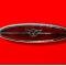 American Car Craft 1997-2004 C5/Z06 Corvette - Side Marker Trim Rear with Crossed Flags 2Pc, Brushed Stainless 032033