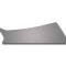 American Car Craft 2005-2013 C6 Corvette - Door Knee Guard Driver Side only 1Pc, Brushed Stainless Steel 041023