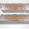 American Car Craft 2014-2019 C7/Z51 Corvette - STINGRAY Style Fuel Rail Covers Factory Overlay 2Pc, Stainless Steel, Choose Color 053117