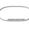 American Car Craft 1997-2004 C5/Z06 Corvette - Side View Mirror Trim with  Corvette Script 2Pc, Brushed Finish 032013