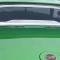 American Car Craft 1968-1975 C3 Corvette Coupe Rear Window Frame Polished 'Corvette' Font, Carbon Fiber Vinyl Inlay 012003