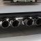 American Car Craft 2005-2013 C6 Corvette - Laser Mesh Exhaust Filler Panel, Corsa 4.0 Quad Tips, Stainless Steel 042015