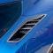 American Car Craft 2014-2019 C7 Corvette Stingray - Rear Quarter Vent 10Pc Set, Real Carbon Fiber with Stainless Trim 052065