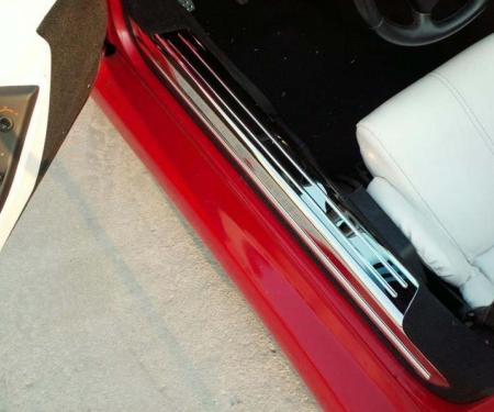American Car Craft 1988-1996 C4 Corvette - Door Sills 2Pc, Polished Finish 021001