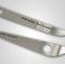 American Car Craft 2010-2013 C6 Corvette - Door Guards with Grand Sport Inlay 2Pc, Brushed Stainless, Choose Color 041049