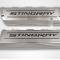 American Car Craft 2014-2019 C7/Z51 Corvette - STINGRAY Style Fuel Rail Covers Factory Overlay 2Pc, Stainless Steel, Choose Color 053117
