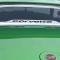 American Car Craft 1968-1975 C3 Corvette Coupe Rear Window Frame Polished 'Corvette' Font, Carbon Fiber Vinyl Inlay 012003