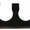 American Car Craft 2014-2019 C7/Z51 Stingray/ZR1/Z06 Corvette - Exhaust Filler Plate Powder Coated Black, NPP VERSION 052053