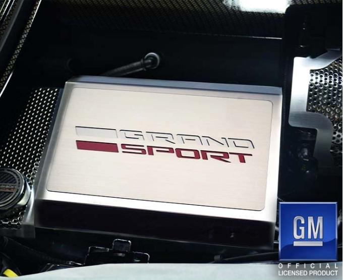 American Car Craft 2016-2019 C7 Corvette Grand Sport - Fuse Box Cover Grand Sport Style, Stainless Steel 053092