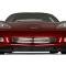 American Car Craft 2005-2013 C6 Corvette - Laser Mesh Front Grille, Polished Stainless Steel 042041