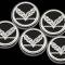 American Car Craft 2016-2019 C7 Grand Sport Corvette - Fluid Cap Cover Set with Crossed Flags & Grand Sport, Choose Color/Transmission 053098