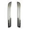 American Car Craft 2014-2019 C7 Corvette Stingray - Matrix Series Alumi-Steel Rear Valance Vent Grilles 2Pc, Aluminum/Stainless Steel 052004