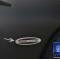 American Car Craft 1997-2004 C5/Z06 Corvette - Side Marker Trim Rear with Corvette Script 2Pc, Brushed Stainless Steel 032052