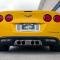 American Car Craft 2005-2013 C6 Corvette - Billet Style Exhaust Filler Panel for STOCK Exhaust, Polished Stainless Steel 042126