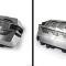 American Car Craft 2020-2024 C8 Corvette Coupe - Engine Shroud Kit with Perforated Inserts 6Pc, Brushed Finish 883033