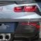 American Car Craft 2014-2019 C7 Corvette Stingray - Matrix Series Alumi-Steel Rear Valance Vent Grilles 2Pc, Aluminum/Stainless Steel 052004