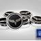American Car Craft 2005-2013 C6 Corvette - Crossed Flag Fluid Cap Covers 6Pc Manual Transmission, Choose Color 043083