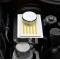 American Car Craft 2014-2019 Z06/Z51/ZR1/C7- Brake Master Cylinder Cover with Ribbed Slots AUTO Trans., Polished Stainless, Choose Color 053052